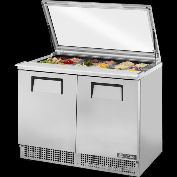 TRUE TFP-48-18M-FGLID Food Prep Unit with Flat Glass Lid