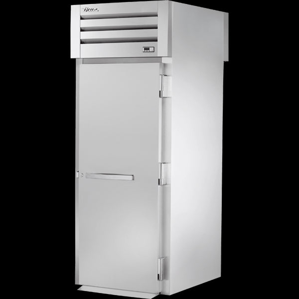 TRUE STA1HRT-1S-1S ROLL-THRU SOLID SWING DOOR HEATED CABINET