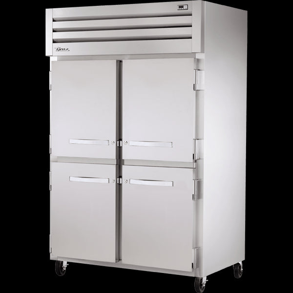 TRUE STA2F-4HS-HC Reach-In Solid Half Swing Door Freezer with Hydrocarbon Refrigerant