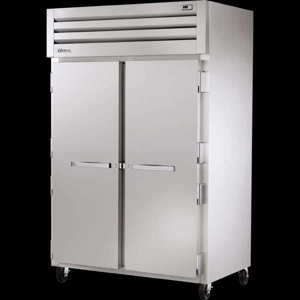 TRUE STA2H-2S Reach-In Solid Swing Door Heated Cabinet