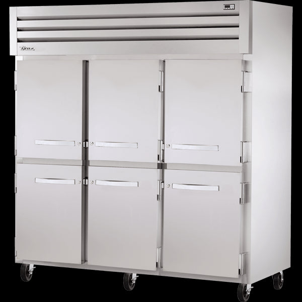 TRUE STA3F-6HS Reach-In Solid Swing Door Freezer with Hydrocarbon Refrigerant