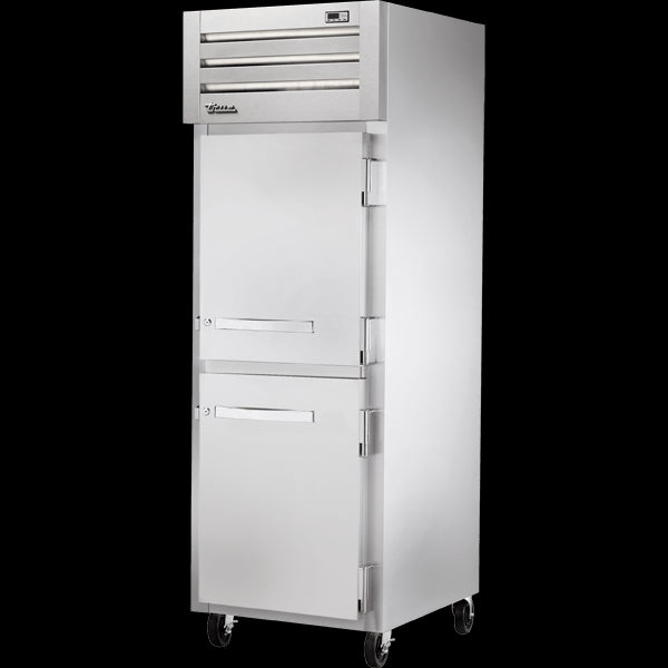 TRUE STG1F-2HS-HC Reach-In Solid Half Swing Door Freezer with Hydrocarbon Refrigerant