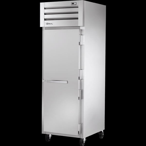 TRUE STG1H-1S Reach-In Solid Swing Door Heated Cabinet