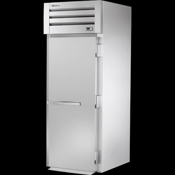 TRUE STG1HRI-1S Roll-In Solid Swing Door Heated Cabinet