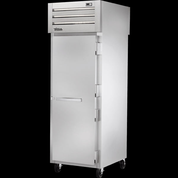 TRUE STR1FPT-1S-1S Pass-Thru Solid Front/Solid Rear Swing Doors Freezer