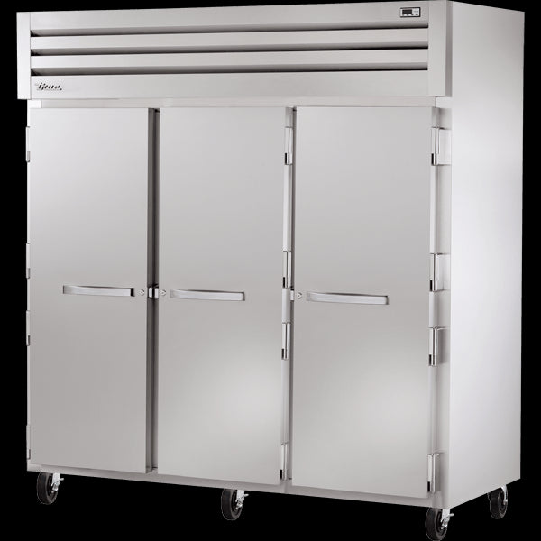 TRUE STR3F-3S-HC Reach-In Solid Swing Door Freezer with Hydrocarbon Refrigerant