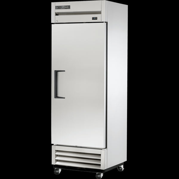 TRUE T-19-HC Upright Foodservice Refrigerator, 1 Full Solid Swing Door