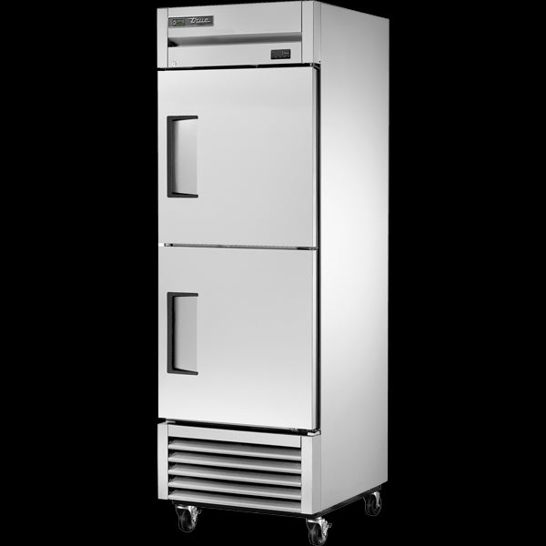 TRUE TS-23F-2-HC Reach-In Solid Half Swing Door Stainless Steel Freezer with Hydrocarbon Refrigerant