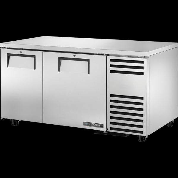 TRUE TUC-60-32F-HC Solid Door Freezer with Hydrocarbon Refrigerant