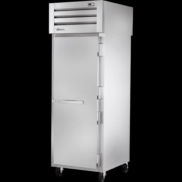 TRUE STA1RPT-1S-1G-HC Pass-Thru Solid Front/Glass Rear Swing Doors Refrigerator with Hydrocarbon Refrigerant