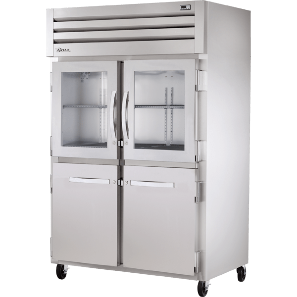 TRUE STA2R-2HG/2HS-HC Reach-In Combination Half Swing Door Refrigerator with Hydrocarbon Refrigerant