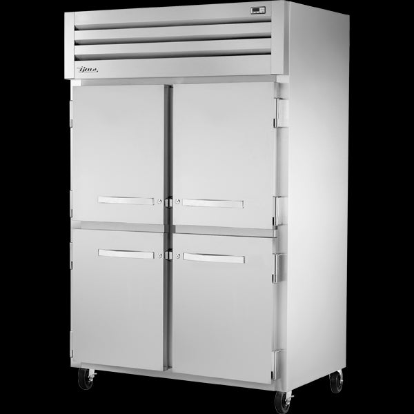 TRUE STA2R-4HS-HC Reach-In Solid Swing Door Refrigerator with with Hydrocarbon Refrigerant