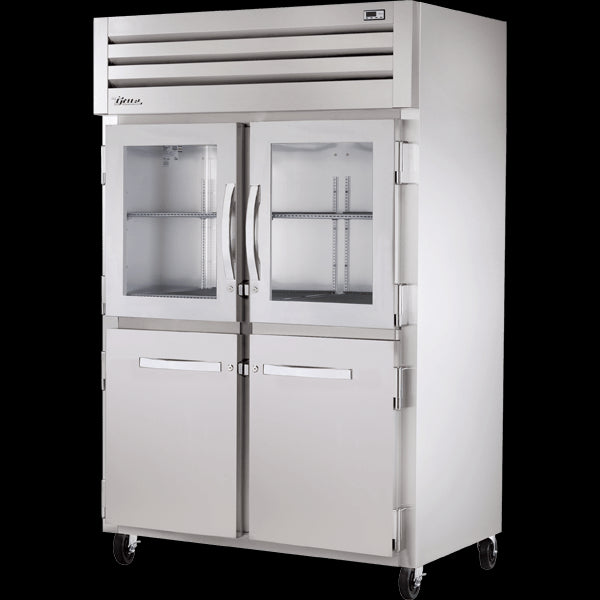 TRUE STG2R-2HG/2HS-HC Reach-In Combination Half Swing Door Refrigerator with Hydrocarbon Refrigerant