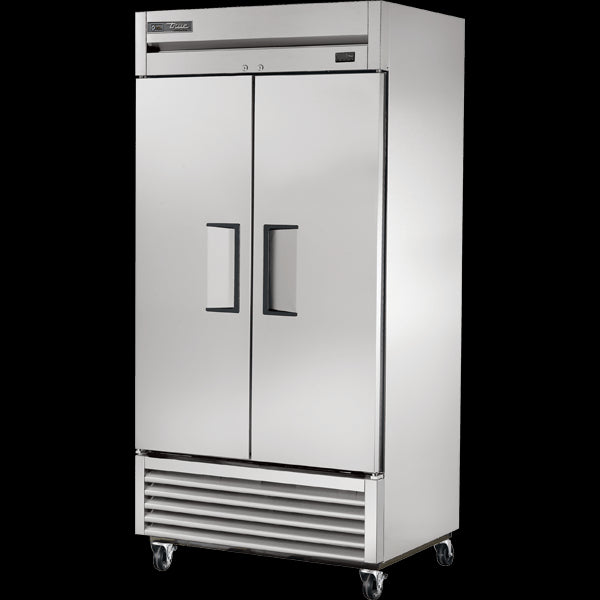 TRUE TS-35-HC Reach-In Solid Swing Door Stainless Steel Refrigerator with Hydrocarbon Refrigerant