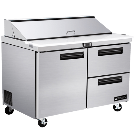 EFI CSDW2-48VC Salad/Sandwich Refrigerated Prep Table with Drawers