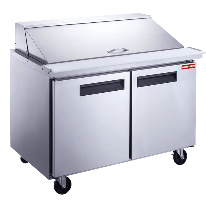 New Air NPT-048-MSA 48" REFRIGERATED MEGA TOP SALAD/SANWICH PREP TABLE