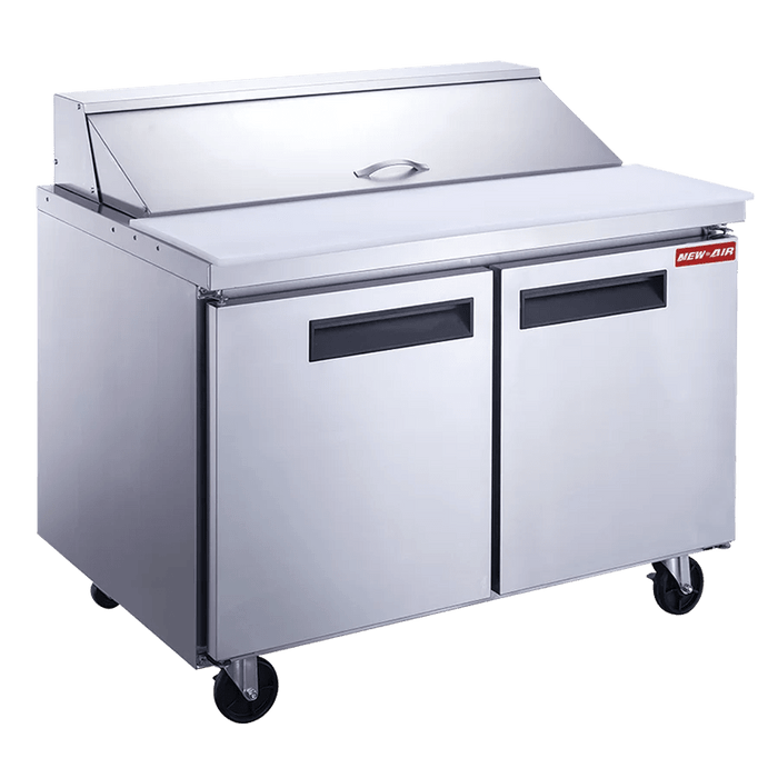 New Air NPT-048-SA 48" REFRIGERATED SALAD/SANDWICH PREP TABLE