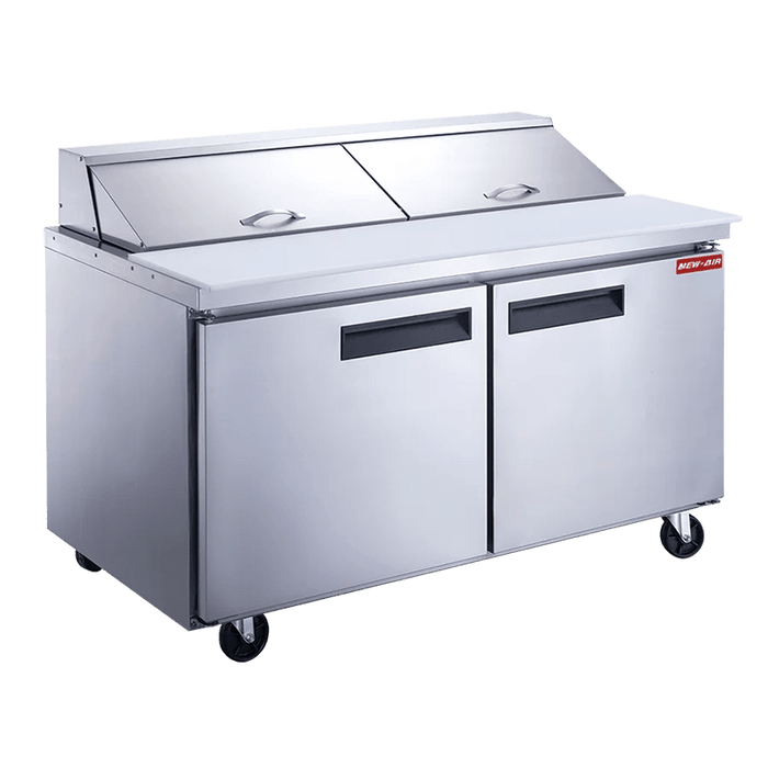 New Air NPT-060-SA 60" REFRIGERATED SALAD/SANDWICH PREP TABLE