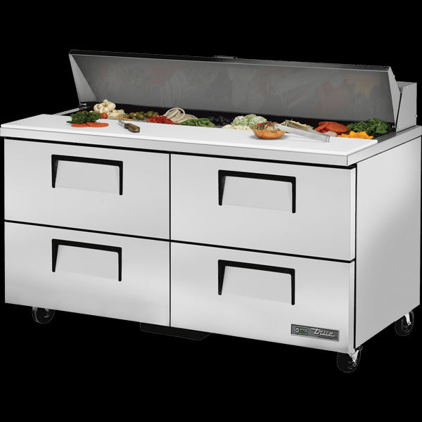 TRUE TSSU-60-16D-4-HC Drawered Sandwich/Salad Unit with Hydrocarbon Refrigerant