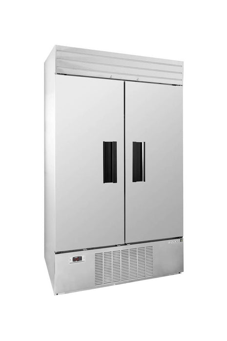 Habco SF46HCSX Two Solid Swing Door Freezer - 47.5" Width