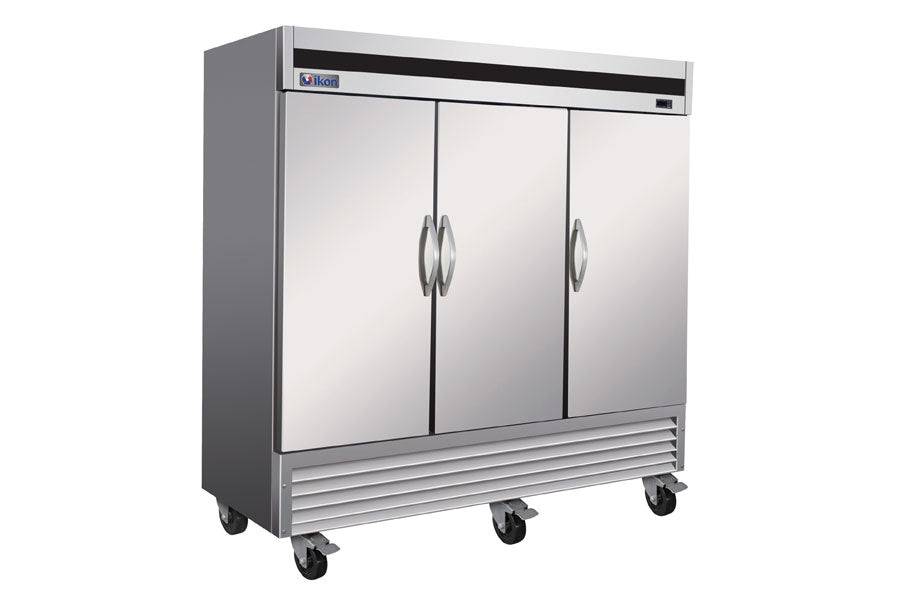 IKON IB81F-DV Upright bottom mount freezer