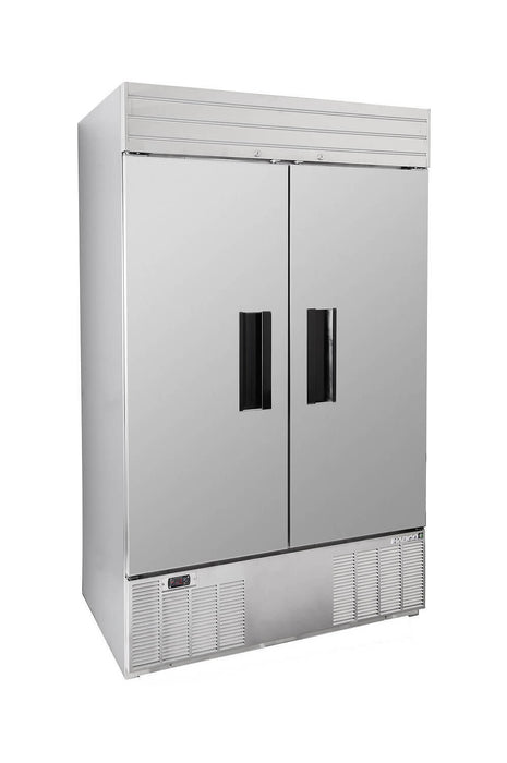 Habco SE46HCSX Two Solid Swing Door Refrigerator - 47.5" Width