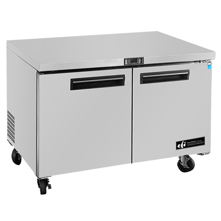 EFI FUDR2-48VC Solid Door Commercial Undercounter Freezer