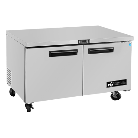 EFI FUDR2-60VC Solid Door Commercial Undercounter Freezer