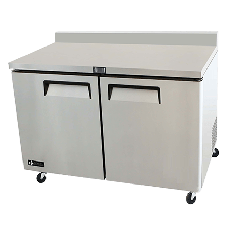 EFI FWDR2-48VC Solid Door Commercial Worktop Freezer