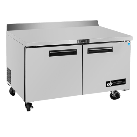 EFI FWDR2-60VC Solid Door Commercial Worktop Freezer