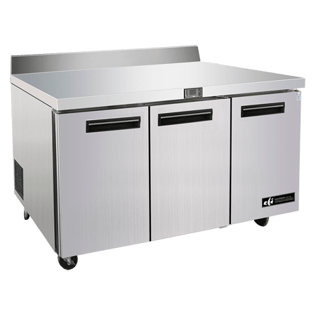 EFI CWDR3-72VC Solid Door Commercial Worktop Cooler