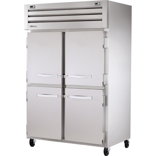 TRUE STG2DT-4HS Reach-In Solid Half Swing Door Dual Temperature Refrigerator/Freezer