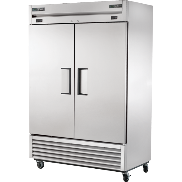 TRUE T-49DT-4-HC Reach-In Solid Swing Door Dual Temperature Refrigerator/Freezer with Hydrocarbon Refrigerant