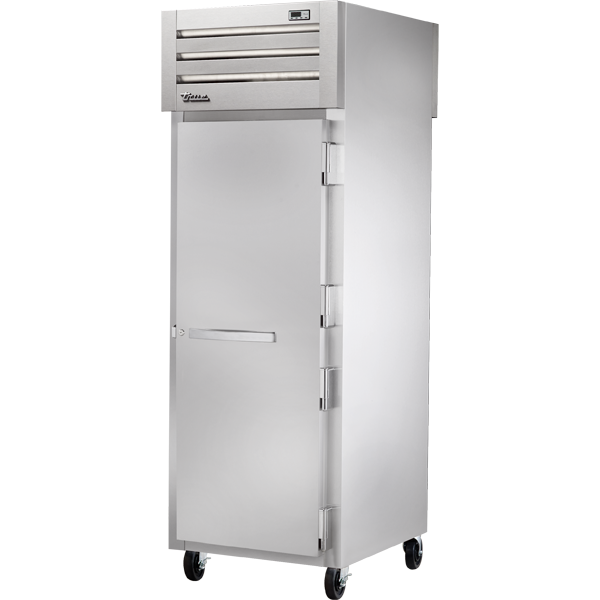 TRUE STR1FPT-1S-1S Pass-Thru Solid Front/Solid Rear Swing Doors Freezer