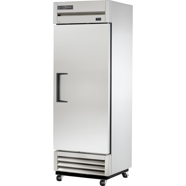 TRUE T-19-HC Upright Foodservice Refrigerator, 1 Full Solid Swing Door