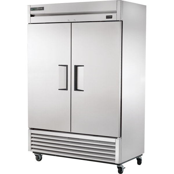 TRUE TS-49F-HC Reach-In Solid Swing Door Stainless Steel Freezer with Hydrocarbon Refrigerant