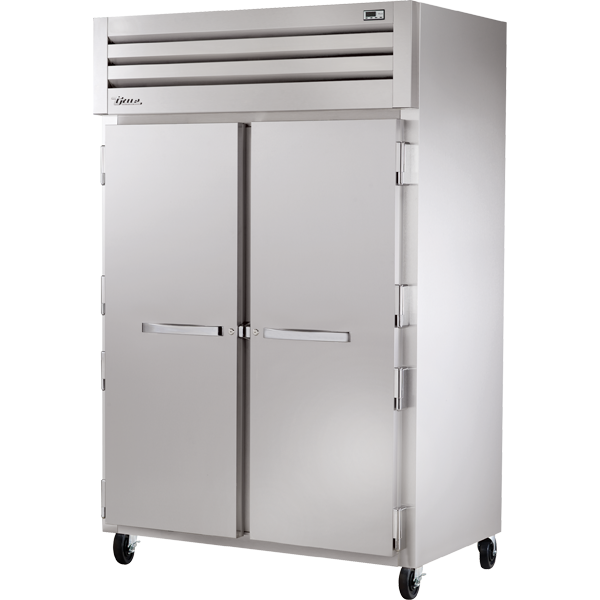 TRUE STG2H-2S Reach-In Solid Swing Door Heated Cabinet