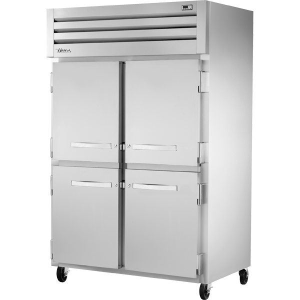 TRUE STA2R-4HS-HC Reach-In Solid Swing Door Refrigerator with with Hydrocarbon Refrigerant