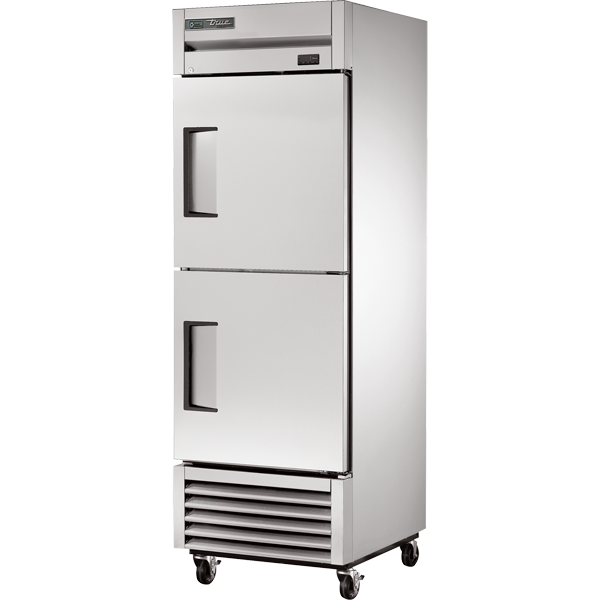 TRUE T-23F-2-HC Refrigerant Reach-In Solid Half Swing Door -10ºF Freezer with Hydrocarbon Refrigerant