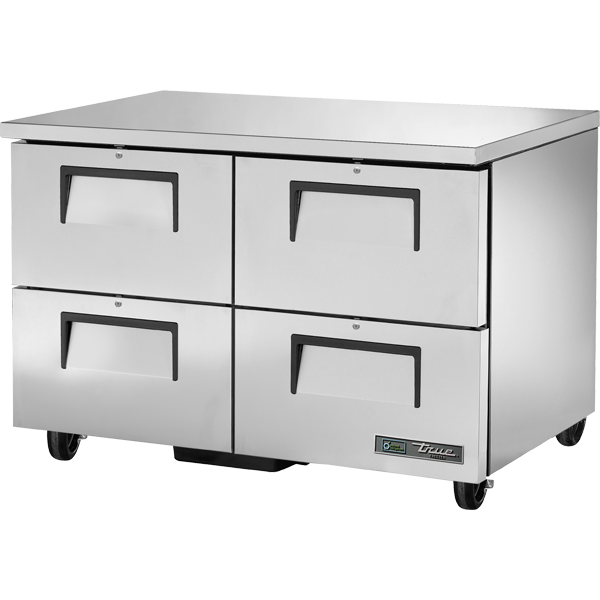 TRUE TUC-48F-D-4-HC Drawered Freezer with Hydrocarbon Refrigerant