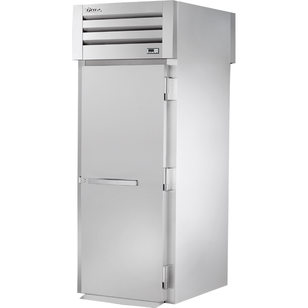 TRUE STR1RRT-1S-1S Roll-Thru Solid Swing Door Refrigerator